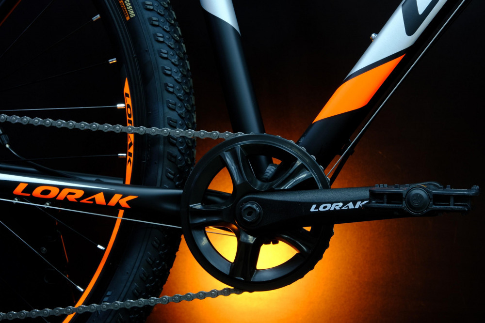 LORAK Safe 29 Cassete Матовый Чёрный/Оранжевый