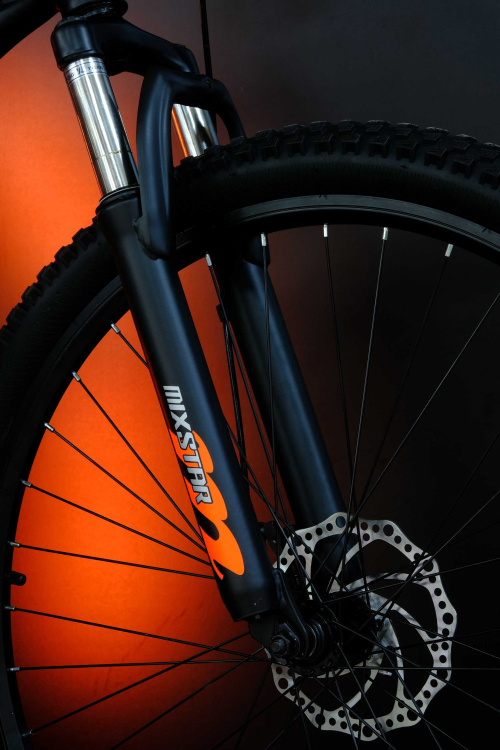 MIXSTAR N27,5 Чёрный/Оранжевый