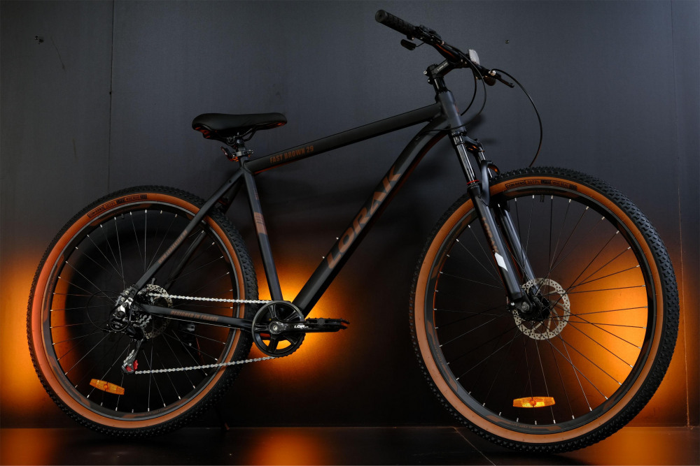 LORAK Fast Brown 29 Матовый Чёрный рама 21 (на рост 183-190)